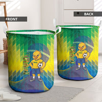 Brazil Football 2026 Laundry Basket Canarinho Mascot Bate no Peito