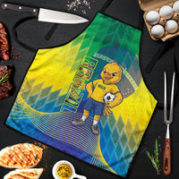 Brazil Football 2026 Apron Canarinho Mascot Bate no Peito
