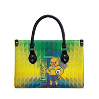 Brazil Football 2026 Leather Bag Canarinho Mascot Bate no Peito
