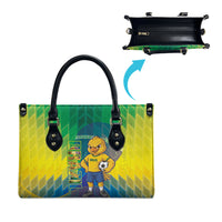 Brazil Football 2026 Leather Bag Canarinho Mascot Bate no Peito