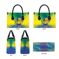 Brazil Football 2026 Leather Bag Canarinho Mascot Bate no Peito