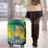 Brazil Football 2026 Luggage Cover Canarinho Mascot Bate no Peito