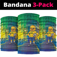 Brazil Football 2026 Neck Gaiter Canarinho Mascot Bate no Peito