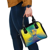 Brazil Football 2026 Shoulder Handbag Canarinho Mascot Bate no Peito