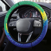 Brazil Football 2026 Steering Wheel Cover Canarinho Mascot Bate no Peito