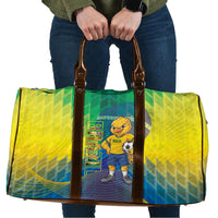 Brazil Football 2026 Travel Bag Canarinho Mascot Bate no Peito