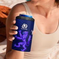 New Zealand and Scotland Rugby 4 in 1 Can Cooler Tumbler All Black Maori With Thistle Together - Wonder Print Shop