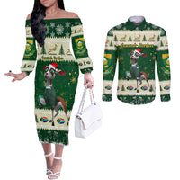 custom-south-africa-rugby-christmas-couples-matching-off-the-shoulder-long-sleeve-dress-and-long-sleeve-button-shirt-geseende-kersfees-springboks-african-pattern