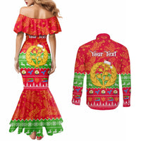 personalised-eritrea-christmas-couples-matching-mermaid-dress-and-long-sleeve-button-shirt-eritrean-olive-santa-claus-merry-xmas