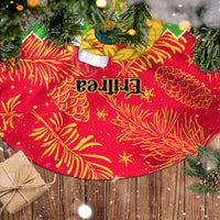 Eritrea Christmas Tree Skirt Eritrean Olive Santa Claus Merry Xmas - Wonder Print Shop