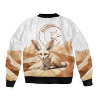 Fennec Fox Algeria Bomber Jacket Algerian Sahara - Wonder Print Shop