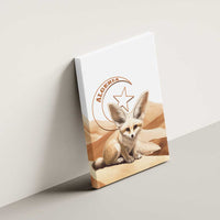 Fennec Fox Algeria Canvas Wall Art Algerian Sahara - Wonder Print Shop