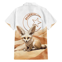 Fennec Fox Algeria Family Matching Short Sleeve Bodycon Dress and Hawaiian Shirt Algerian Sahara - Wonder Print Shop