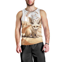 Fennec Fox Algeria Men Tank Top Algerian Sahara - Wonder Print Shop