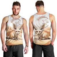 Fennec Fox Algeria Men Tank Top Algerian Sahara - Wonder Print Shop