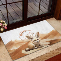 Fennec Fox Algeria Rubber Doormat Algerian Sahara - Wonder Print Shop