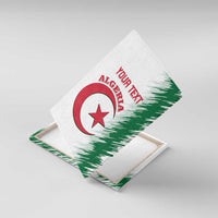 Custom Algeria Football Canvas Wall Art Go The Greens - Wonder Print Shop