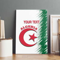 Custom Algeria Football Canvas Wall Art Go The Greens - Wonder Print Shop