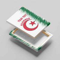 Custom Algeria Football Canvas Wall Art Go The Greens - Wonder Print Shop