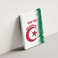 Custom Algeria Football Canvas Wall Art Go The Greens - Wonder Print Shop