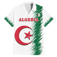 Custom Algeria Football Family Matching Off The Shoulder Long Sleeve Dress and Hawaiian Shirt Go The Greens - Wonder Print Shop