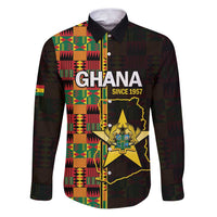 Ghana 1957 Family Matching Puletasi and Hawaiian Shirt Independence Anniversary Kente Pattern