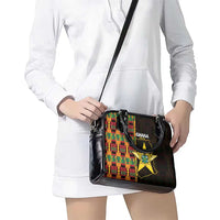 Ghana 1957 Shoulder Handbag Independence Anniversary Kente Pattern