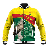 Custom Ghana Cricket Baseball Jacket Go Ghanaian Tawny Eagle