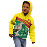 Custom Ghana Cricket Kid Hoodie Go Ghanaian Tawny Eagle
