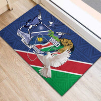 Namibia 1990 Rubber Doormat Independence Anniversary African Pattern