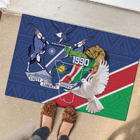 Namibia 1990 Rubber Doormat Independence Anniversary African Pattern