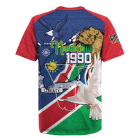 Namibia 1990 Rugby Jersey Independence Anniversary African Pattern