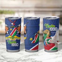 Namibia 1990 Tumbler Cup Independence Anniversary African Pattern
