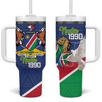 Namibia 1990 Tumbler With Handle Independence Anniversary African Pattern