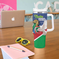 Namibia 1990 Tumbler With Handle Independence Anniversary African Pattern