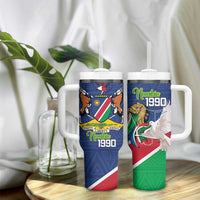 Namibia 1990 Tumbler With Handle Independence Anniversary African Pattern