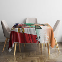 United States And Ireland Tablecloth USA Eagle With Irish Celtic Cross - Wonder Print Shop