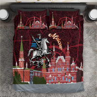 Russia Moscow Capital Bedding Set Moskva Red Square Map