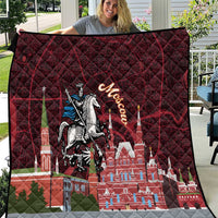 Russia Moscow Capital Quilt Moskva Red Square Map