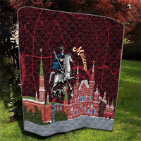 Russia Moscow Capital Quilt Moskva Red Square Map