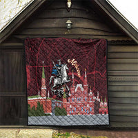 Russia Moscow Capital Quilt Moskva Red Square Map