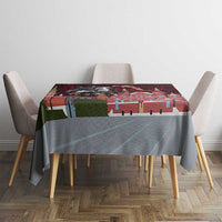 Russia Moscow Capital Tablecloth Moskva Red Square Map