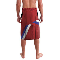 Russia Day Lavalava Coat Of Arms With Saint Basil's Cathedral