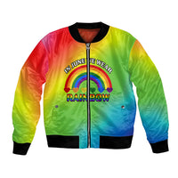 Pride Month LGBT Bomber Jacket In June We Wear Rainbow - Wonder Print Shop