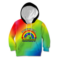 Pride Month LGBT Kid Hoodie In June We Wear Rainbow - Wonder Print Shop