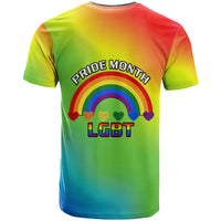 Pride Month LGBT T Shirt In June We Wear Rainbow - Wonder Print Shop