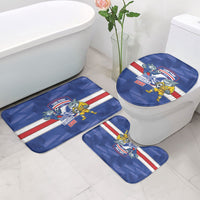 Cabo Verde Football 2026 Bathroom Set Forca Tubaroes Azuis