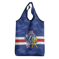 Cabo Verde Football 2026 Grocery Bag Forca Tubaroes Azuis