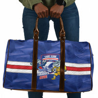 Cabo Verde Football 2026 Travel Bag Forca Tubaroes Azuis