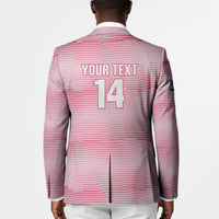 Cabo Verde Football 2026 Custom Blazer Tubaroes Azuis Goalkeeper Pink Jersey
